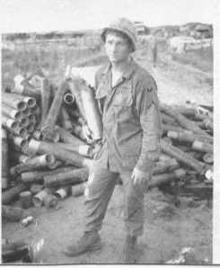 Private Davis in Vietnam the year he earned the Medal of Honor